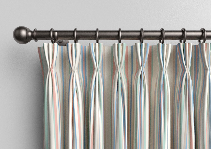 The British Stripe Co. Elizabeth, Brighton No.1 - Made to Measure Curtains - Image 11